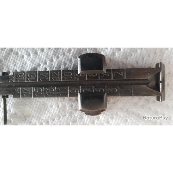 Planchette de hausse mauser 98 (2)