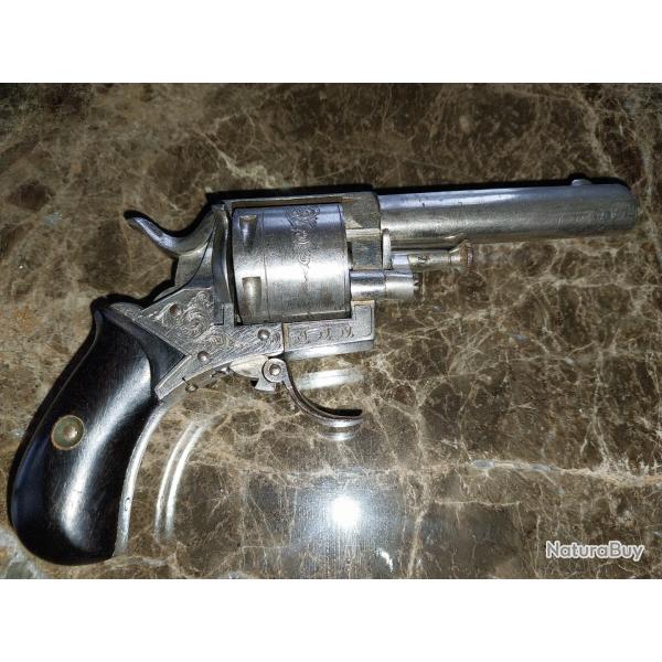 Revolver nickel� bulldog calibre 7mm