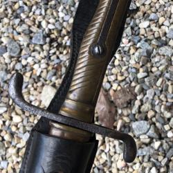 Ba&iuml;onnette Mauser 1871 de Sortie &laquo;&nbsp;Gott mit uns&nbsp;&raquo;