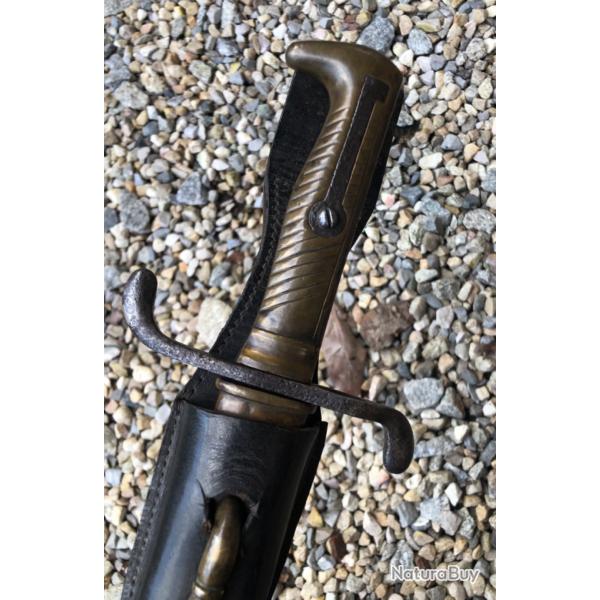 Ba�onnette Mauser 1871 de Sortie ��Gott mit uns��
