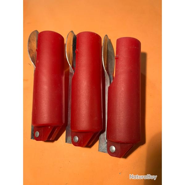 3 support canne pliant  rouge p�che carnassier
