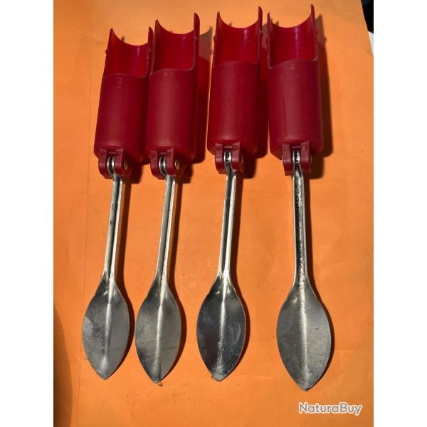 4 support canne pliant  rouge p�che carnassier