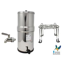Purificateur d'eau &agrave; gravit&eacute; certifi&eacute; NSF BRITISH BERKEFELD 6L
