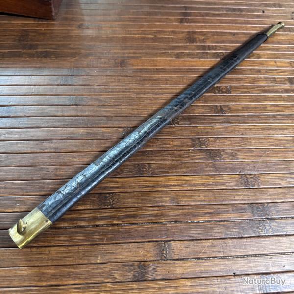 FOURREAU POUR BA�ONNETTE � DOUILLE, XVlll / XIX� SI�CLE. Type 1777