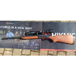 Carabine Monocoup Basculante Harrington & Richardson 222 rem avec lunette &agrave; 1 � sans prix de r&eacute;serve