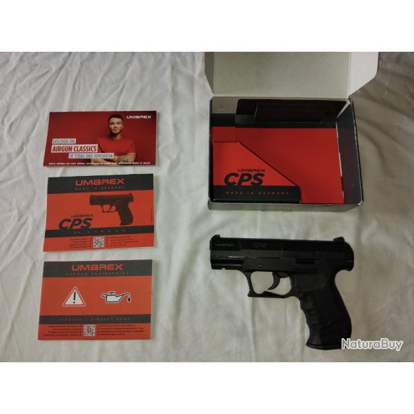 Pistolet plombs Umarex CPS CO2 - Cal. 4,5 mm