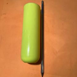 3  support canne vissant jaune  p&ecirc;che carnassier occasion