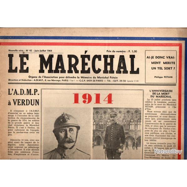 le mar�chal 42 juin juillet 1964 admp
