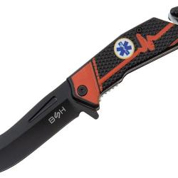 Ench&egrave;re couteau pliant camo orange