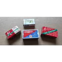 Boites vides de 22lr collection