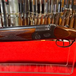 FUSIL SUPERPOS&Eacute; : CHR MOBIBOENUM, CAL : 12/70, CANONS 70 cm, BON ETAT, DOUBLE D&Eacute;TENTE, EXTRACTEUR.