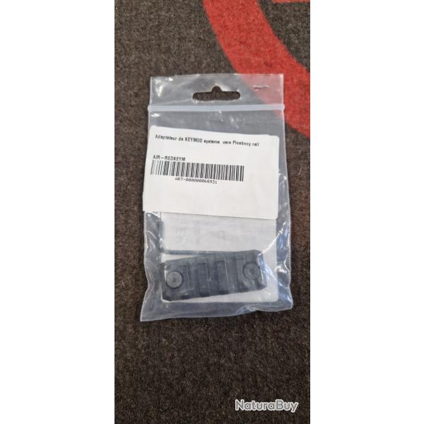 Rail picatinny Key Mod 5 slots