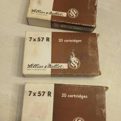 Lot cartouches 7&times;57 R