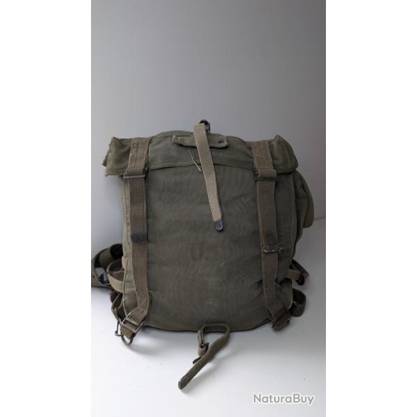 US Army M-1945 Combat Field Pack + bretelles M-1951 - WW2 / Cor�e