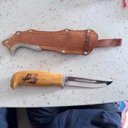 Authentique couteau Finlandais Puukko