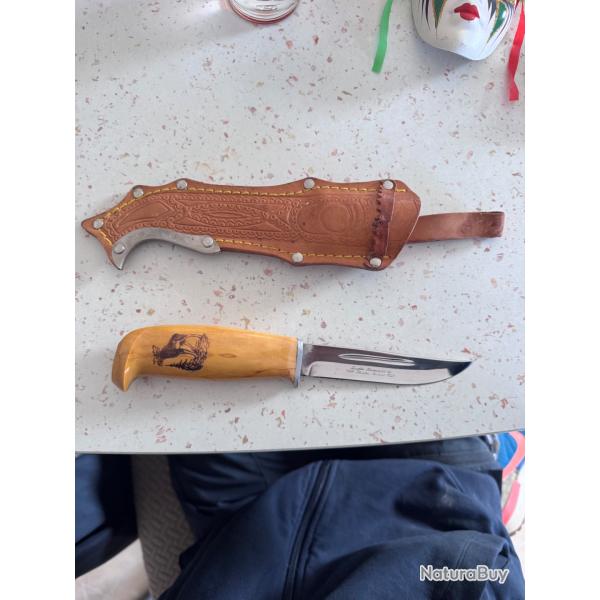Authentique couteau Finlandais Puukko