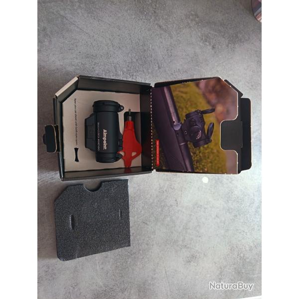 point rouge Aimpoint micro h2 2 MOA avec clef et bo�te.