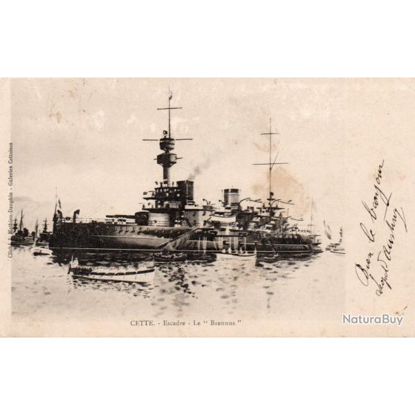 Carte Postale Navire de Guerre Brennus.-N�8217