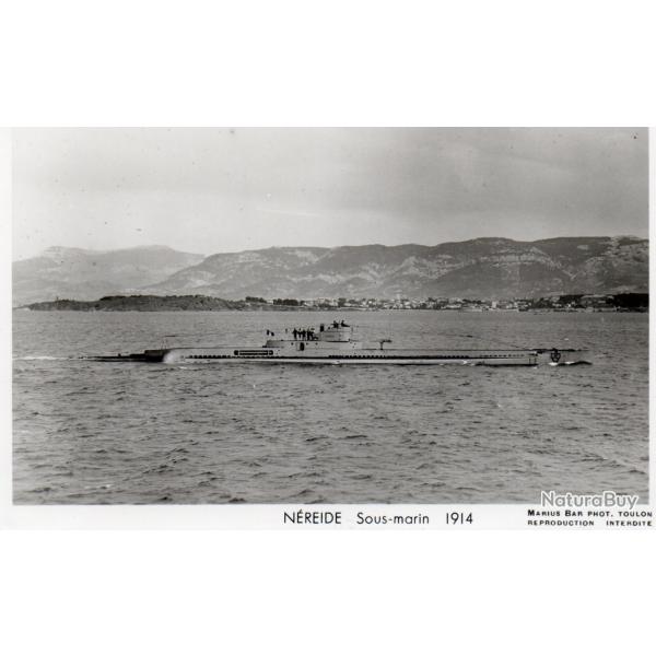 Carte postale N�r�ide Sous-marin 1914.-N�8220