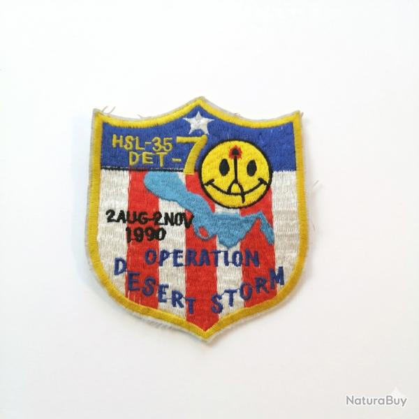 Squadron HSL-35 Det-7 Helicopter Anti-Submarine Squadron Light 35 H : 11 cm L : 9.5