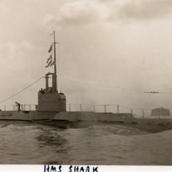 Carte postale HMS Shark.-N&deg;8224