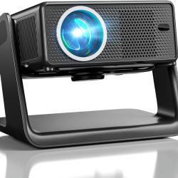 Videoprojecteur Compatible avec Netflix 28000 Lumen, Einyoumily Projecteur Video 4K Supporte 1080P
