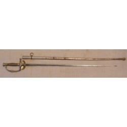 &Eacute;p&eacute;e d'officier sup&eacute;rieur fran&ccedil;ais, type 1816, mod&egrave;le 1852