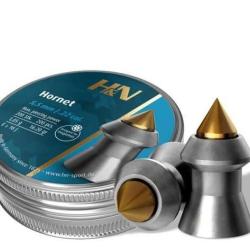 PLOMB H/N HORNET , CALIBRE:5,5mm , 1,05G. Boite de 200.