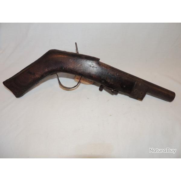 PISTOLET LANCE FUSEES  14-18 FABRICATION LOCALE    - DIRECT GRENIER  !!