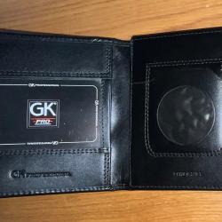 #4281 Porte carte horizontal 3 volets GK cuir noir