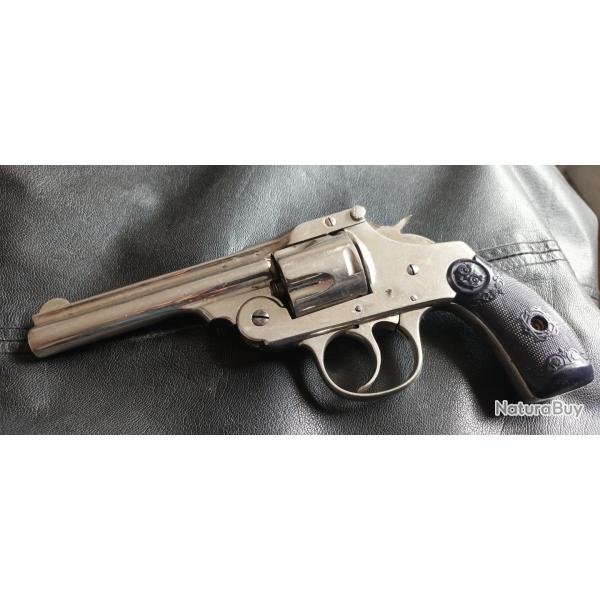 Magnifique Iver Jhonson. Calibre 38sw. Safety Automatic Hammer second model.
