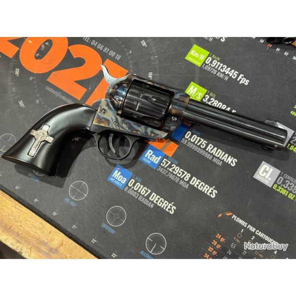 *Edition Sp�ciale "la main de Dieu" ! Revolver Pietta 1873 SA "Hand of God" - 22lr - 4"3/4 - SA73340