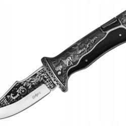 Couteau de Chasse Pliant BSH Adventure  Acier 440