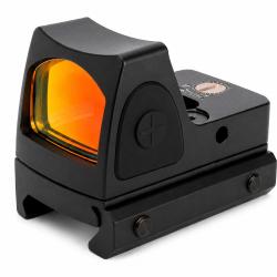 Micro Red Dot Reflex Picatinny 22 mm R&eacute;glable Tir Sportif Chasse