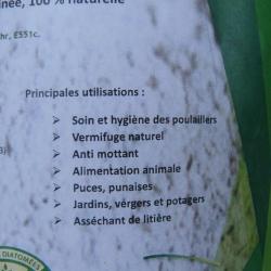 Insecticide naturel Terre Diatom&eacute;e en.2kg. Efficace et &eacute;cologique.