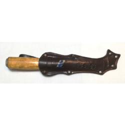 Couteau Finlandais de chasse "PUUKKO"-Lame grav&eacute;e