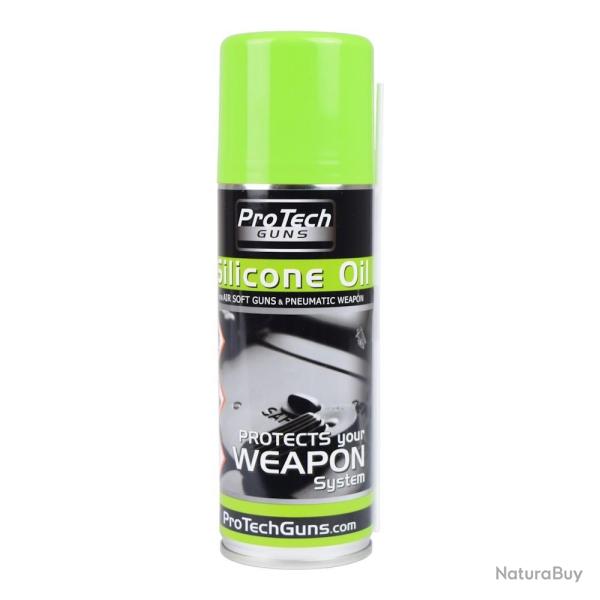 Bouteille d'huile silicone 200ml Protech Guns