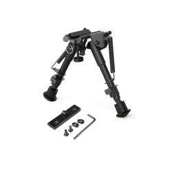 Bipied en aluminium compatible M-LOK et grenadi&egrave;re - 15 &agrave; 23 cm