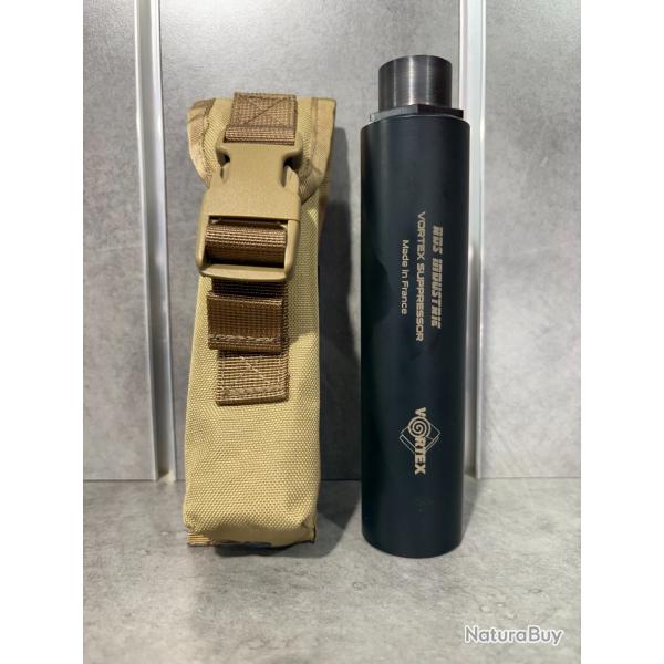 Silencieux RDS Vortex pour carabine ZASTAVA M76 Calibre 8x57 IS