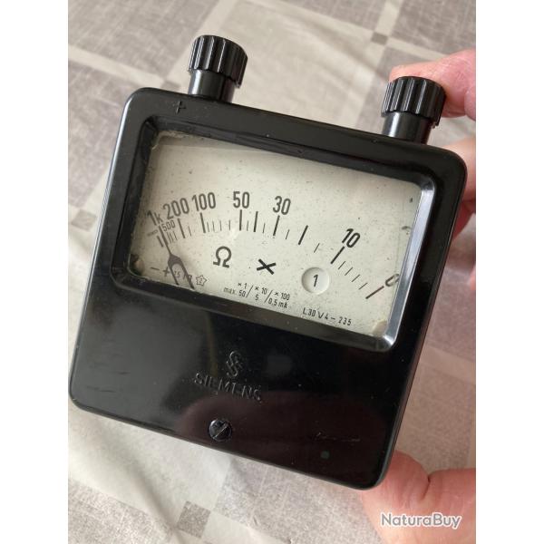 Vends ohmm�tre de laboratoire
