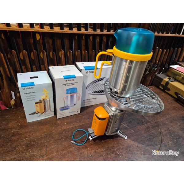 Pack campstove 2 Biolite complet Cook kit