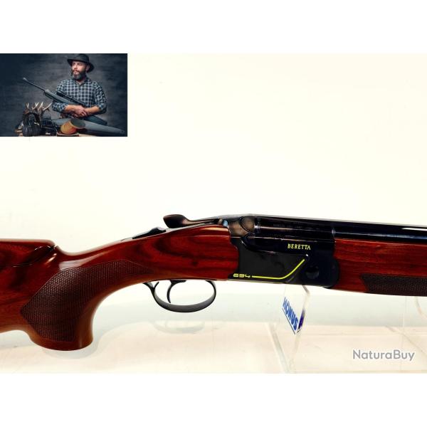 (3059) Fusil De Trap Superpos� Beretta 694 Trap B-Fast Cal.12/70 - OCCASION