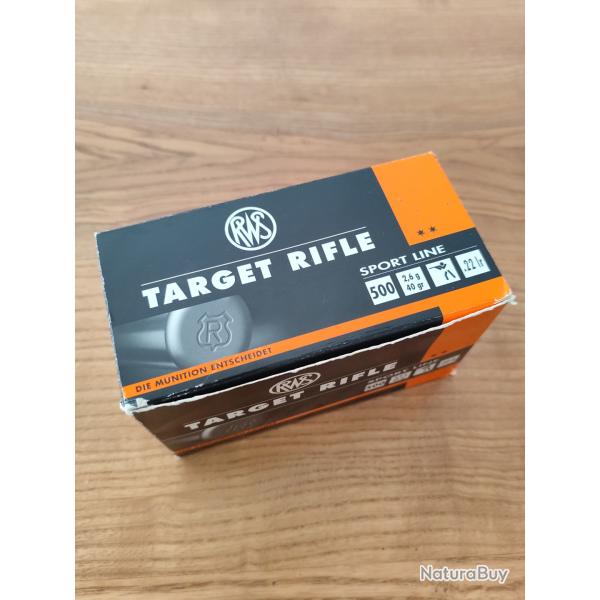 Munitions 22lr RWS Target Rifle