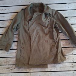 WW2 VESTE / PALETOT MOTOCYCLISTE / TANKISTE M 38 ORIGINALE