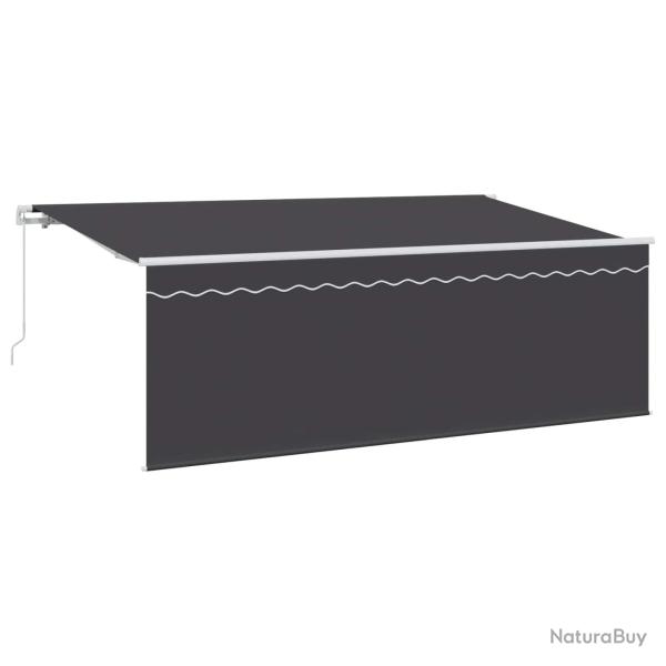 Auvent R�tractable Anthracite 400 x 200 cm