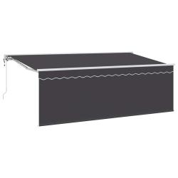 Auvent R&eacute;tractable Anthracite 400 x 200 cm