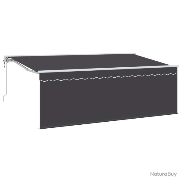 Auvent R�tractable Anthracite 400 x 200 cm