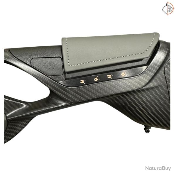 Carcasse BLASER R8 Custom carbone mat et cuir gris