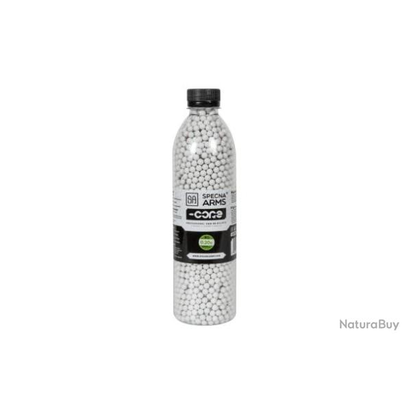 BILLES BIO 0.20G CORE EN BOUTEILLE DE 3000 "SPECNA ARMS"