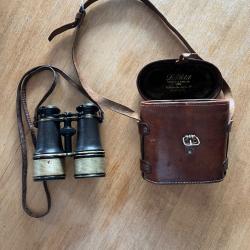 Jumelles de th&eacute;&acirc;tre anciennes L. Petit Paris - Avec &eacute;tui cuir d'origine